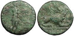 Ancient Coins - Ionia Miletos c. 200 B.C. AE18 Fine