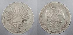 World Coins - MEXICO: Republic 1896-Cn AM 8 Reales