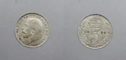 World Coins - GREAT BRITAIN: 1920 George V Threepence (3 Pence)