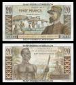 World Coins - SAINT PIERRE & MIQUELON Caisse Centrale de la France d'Outre-Mer ND (1950-1960) 20 Francs UNC