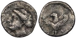 Ancient Coins - Paphlagonia Sinope ca. 330-250 B.C. Hemidrachm Near VF