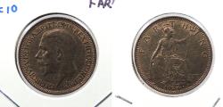 World Coins - GREAT BRITAIN: 1934 George V Farthing