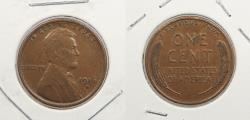 Us Coins - 1916-D Lincoln 1 Cent