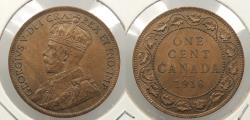 World Coins - CANADA: 1918 George V Cent