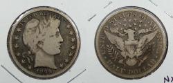 Us Coins - 1899 Barber 50 Cents (Half Dollar)