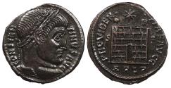 Ancient Coins - Constantine I, the Great 307-337 A.D. Follis Arles Mint Choice EF