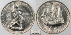 Us Coins - 1921 Pilgrim Tercentenary 50 Cents (Half Dollar) NGC MS-64