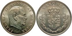 World Coins - DENMARK 1965 5 Kroner