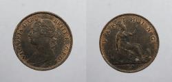 World Coins - GREAT BRITAIN: 1881-H Victoria Farthing
