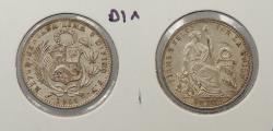 World Coins - PERU Republic 1905-JF Dinero