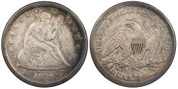 Us Coins - 1859-O Seated Liberty 25 Cents (Quarter) F-15