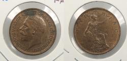 World Coins - GREAT BRITAIN: 1928 George V Farthing