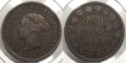 World Coins - CANADA: 1888 Cent