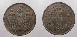 World Coins - BRITISH NORTH BORNEO: 1888-H Cent