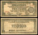 World Coins - PHILIPPINES Bohol Emergency Currency Board 1942 10 Pesos VF