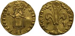 World Coins - France, Provence, Etienne II, Archbishop of Arles, gold florin, c. 1340-70