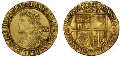 World Coins - England, James I, gold laurel, 1620-1, third coinage, Tower mint, mintmark rose