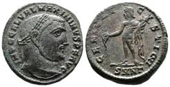 Ancient Coins - Maximinus II, 312-313 AD. with a Pleasant Green Patina.