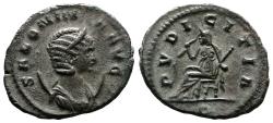 Ancient Coins - Salonina, 253-268 AD. Billon Antoninianus.