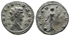 Ancient Coins - Gallienus. 253-268 AD. Siscia Mint. Almost Fully Silvered. Strong Portrait.