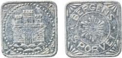 World Coins - Norway Kingdom ND Token - Bergens Sporveier Aluminium 0.79g AU