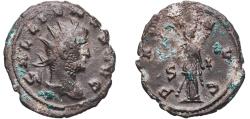 Ancient Coins - Rome Roman Empire 260 - 268 BI Antoninianus - Gallienus (PAX AVG; Pax) Billon Siscia Mint 3.59g VF  RIC V.1 575(a) OCRE ric.5.gall(2).575(a)
