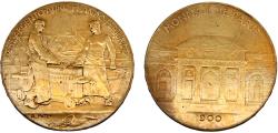 World Coins - France Third Republic 1900 Medal Monnaie de Paris, Exposition de 1900