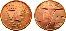 World Coins - Spain Kingdom Juan Carlos I 1987 Medal CECA DE Madrid