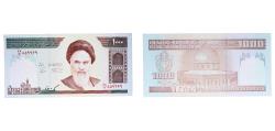 World Coins - Iran 1992 1000 Rials (Ruhollah Khomeini) Paper UNC P 143