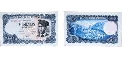 World Coins - Spain 1971 500 Pesetas Paper UNC P 153