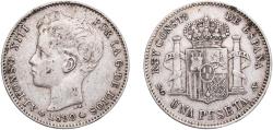 World Coins - Spain Kingdom 1899 