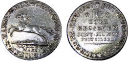 World Coins - Germany States Kingdom of Hannover George IV 1820 16 Gute Groschen