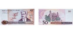World Coins - Brazil Federative Republic of Brazil 1986 - 1988 50 Cruzados Paper (161700000) UNC P 210 AI Notes C182 AI Notes C183 AI Notes C184