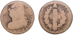 World Coins - France 1792 W 2 Sols - Louis XVI (FRANÇAIS) Bronze 22.53g F Dy royales 1722 var. KM 612 Maz 24-31 Ciani 2249