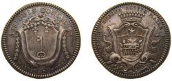 World Coins - France Kingdom 1785 Jeton -  Anjou-Noblesse (René Bucher, Maire d Angers) Silver 9.6g XF F 8517