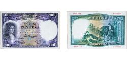World Coins - Spain Second Republic 1931 100 Pesetas Paper AU P 83