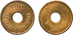 World Coins - Norway Kingdom ND Token - Frank Rengjøringssystemer Brass 5.08g UNC