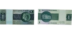 World Coins - Brazil Federative Republic of Brazil 1 Cruzeiro (2nd Edition; 1st Type; Stamp B) Paper Rio de Janeiro Mint (490000000) UNC P 191A AI Notes C130 AI Notes C131 AI Notes C132