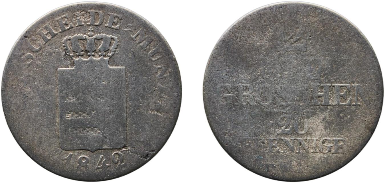 Germany Kingdom of Saxony (Albertinian Line) 1842 1