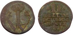 World Coins - Germany Holy Roman Empire Landgraviate of Hessen-Kassel Wilhelm VIII 1754 2 Heller