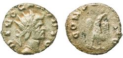 Ancient Coins - Rome Roman Empire 270 BI Antoninianus - Claudius II Gothicus (CONSECRATIO) Billon Rome Mint 2.12g VF  RIC V.1 266 OCRE ric.5.cg.266