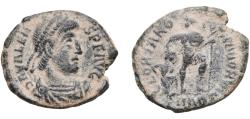 Ancient Coins - Rome Roman Empire 364 - 375 AE Nummus - Valens (GLORIA ROMANORVM) Bronze 2.48g VF