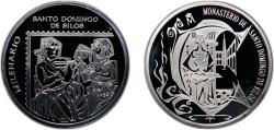 World Coins - Spain Kingdom ND (2001) Medal - Santo Domingo de Silos Silver (.925) Madrid Mint 27g PF