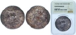 World Coins - Mexico 1757 MM 8 Reales - Fernando VI Silver (.917) Mexico City Mint 27.07g NGC CHOPMARKED KM 104