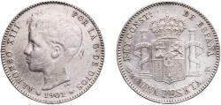 World Coins - Spain Kingdom 1901 