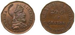 World Coins - France ND Jeton - Crayons Mengin Brsaa 3.33g AU
