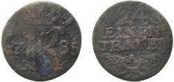 World Coins - Germany Landgraviate of Hessen-Kassel 1785 DF 1⁄24 Thaler - Frederick II Billon 1g F  KM 525