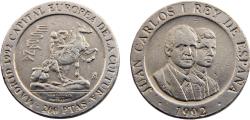 World Coins - Spain Kingdom Juan Carlos I 1992 200 Pesetas Madrid European Capital of Culture, Torch bearers