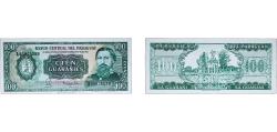 World Coins - Paraguay Republic 1990 100 Guaranies (Guarani value on reverse) Paper UNC P 205