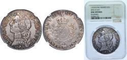 World Coins - France 1767 (cow) 1 Écu - Louis XV Silver (.917) Pau Mint (1927083) 29.488g NGC UNC Dy royales 1680 var. KM 518 GadR 322a